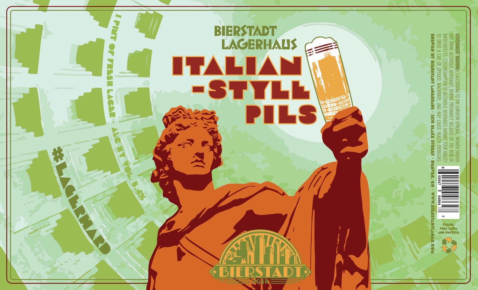 Italian-Style Pils label