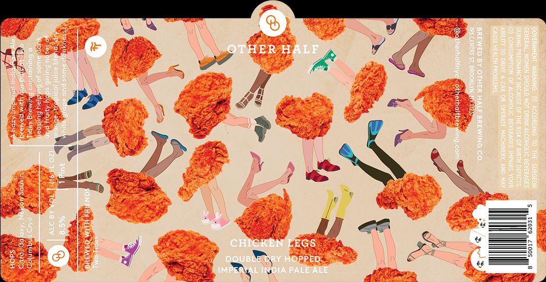 Chicken Legs label
