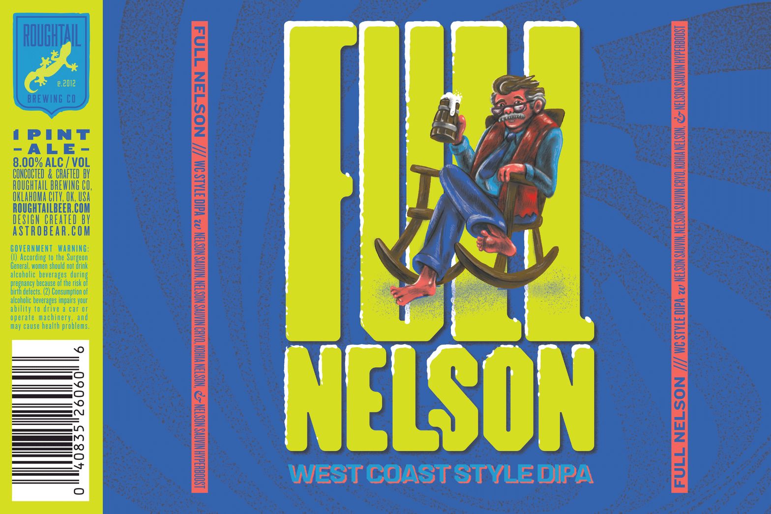 Full Nelson label