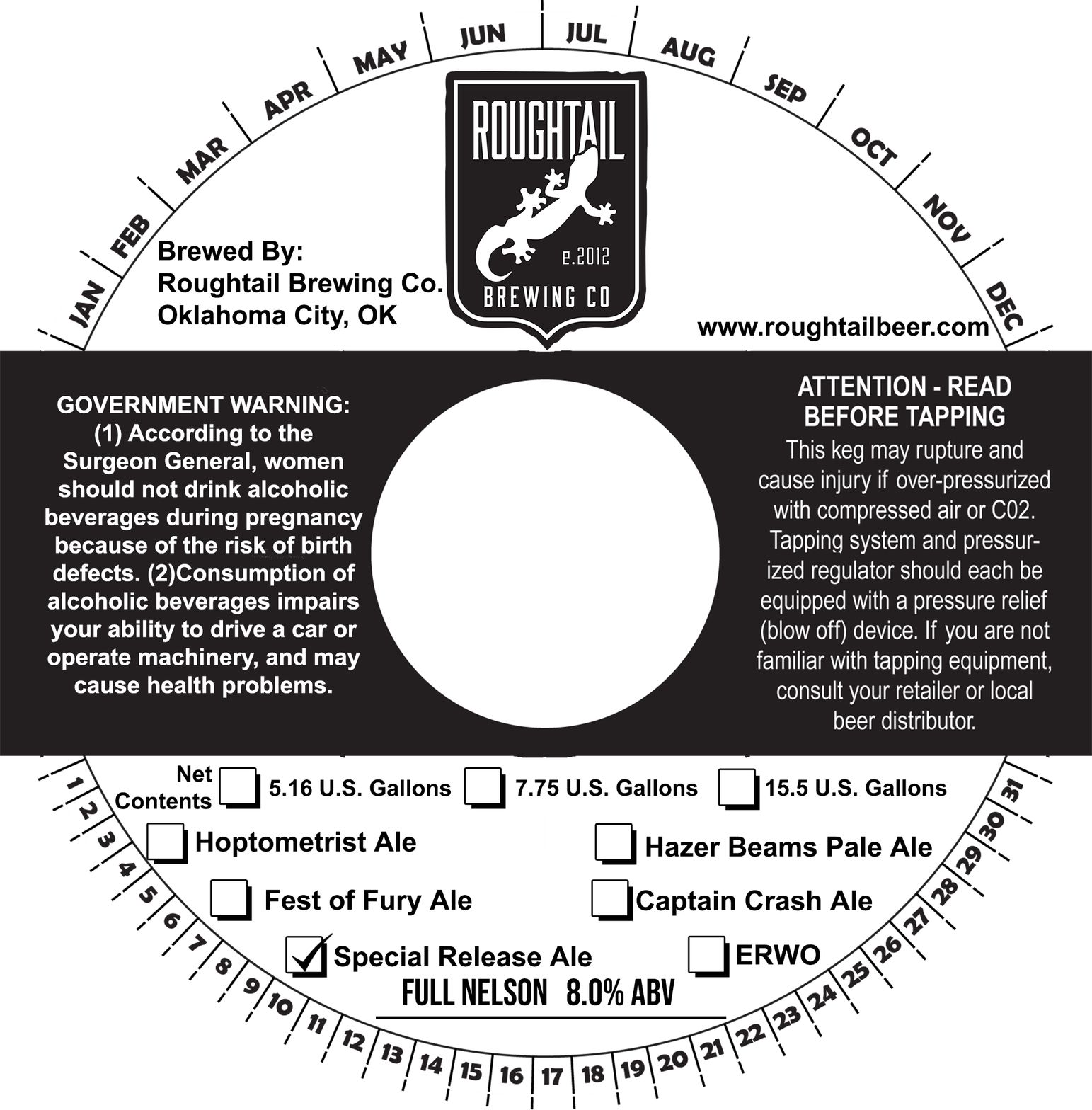 Full Nelson label