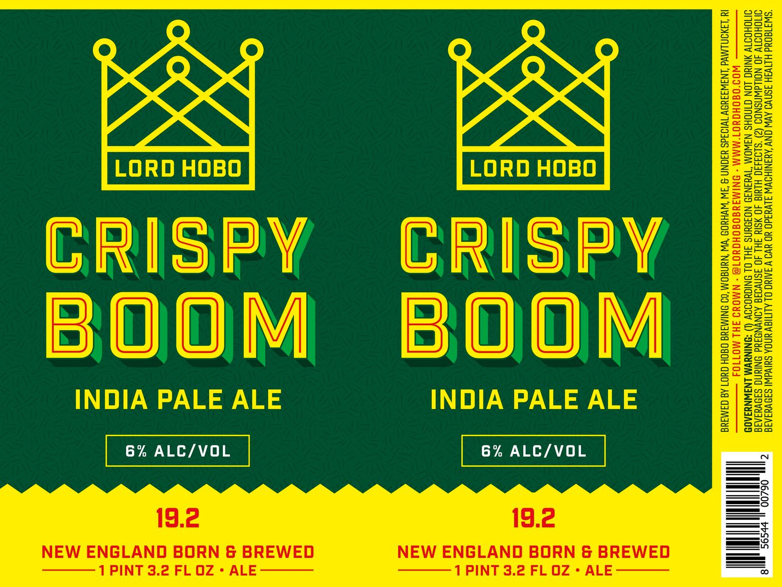 Crispy Boom label