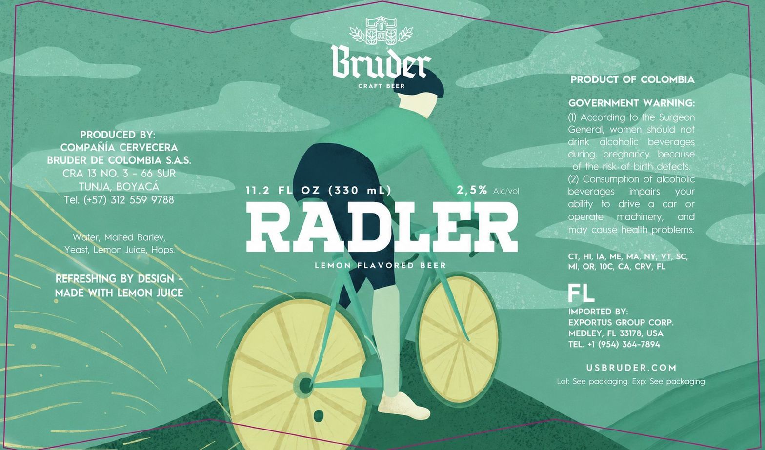 Radler label