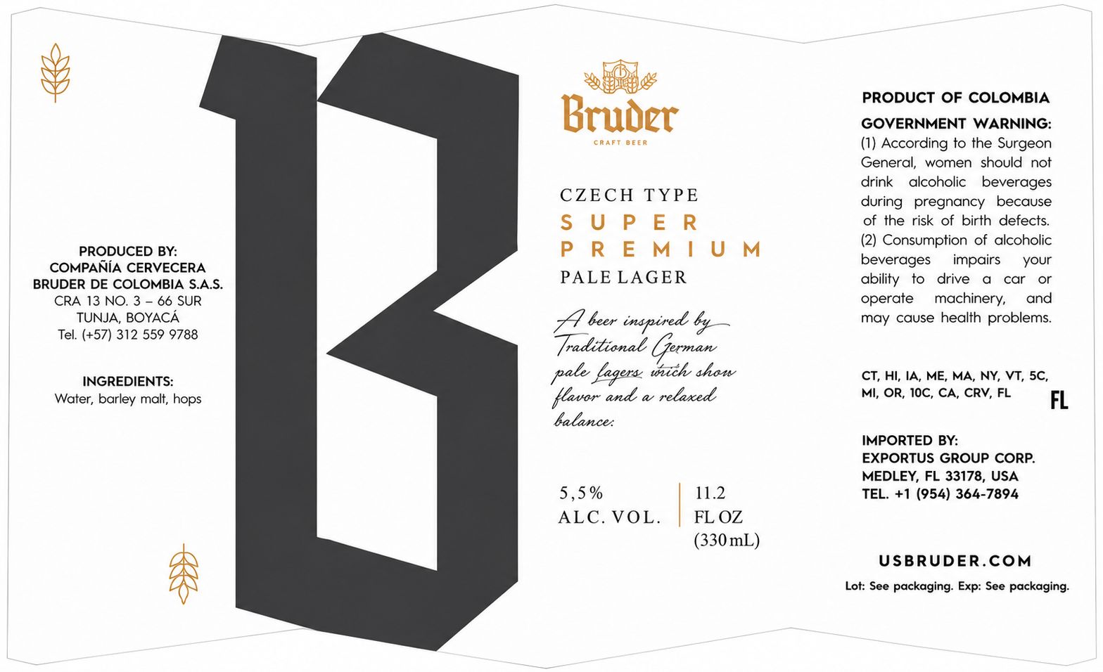 Super Premium label