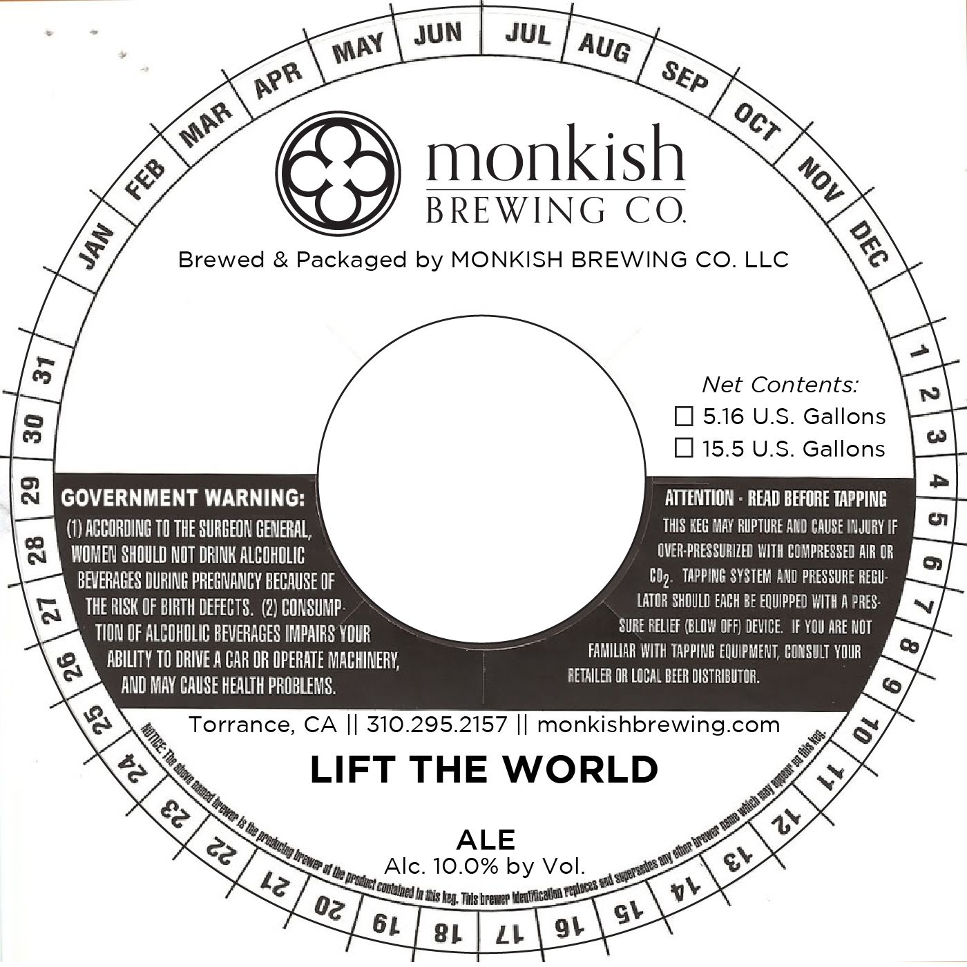 Lift The World label
