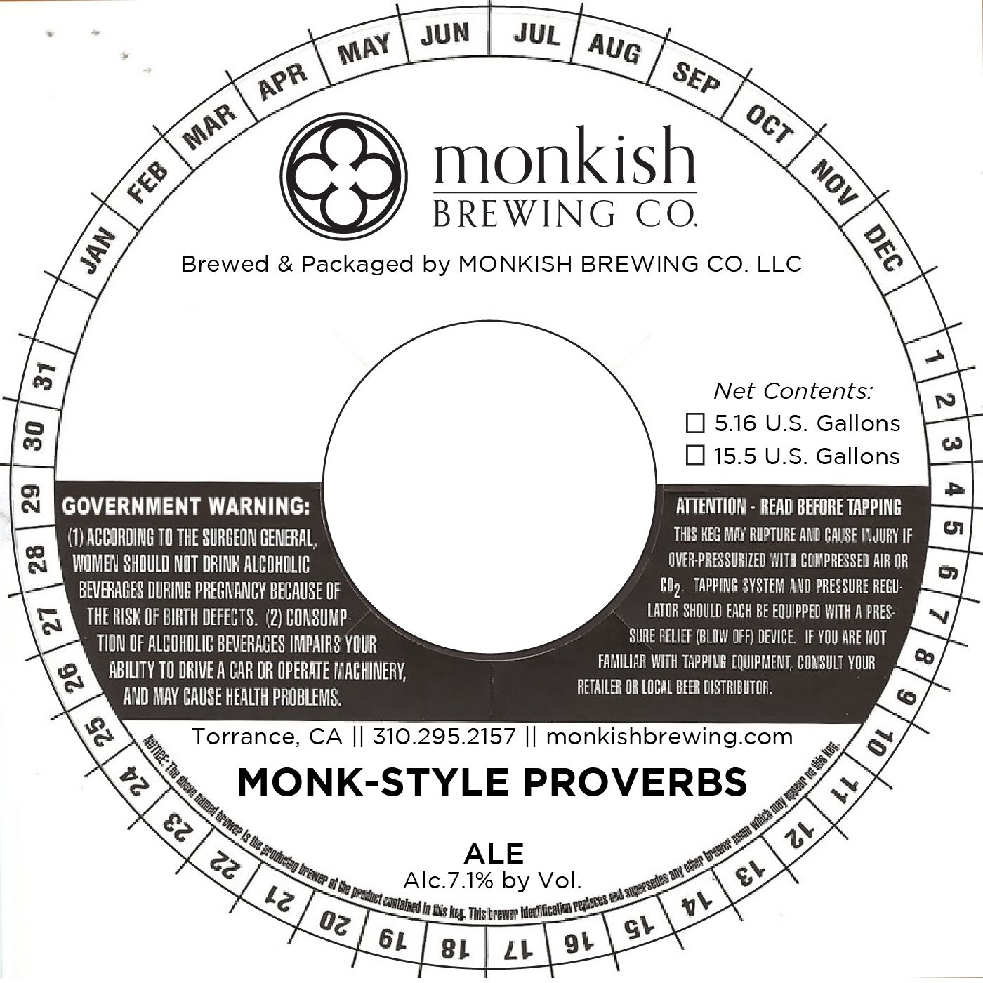 Monk-Style Proverbs label