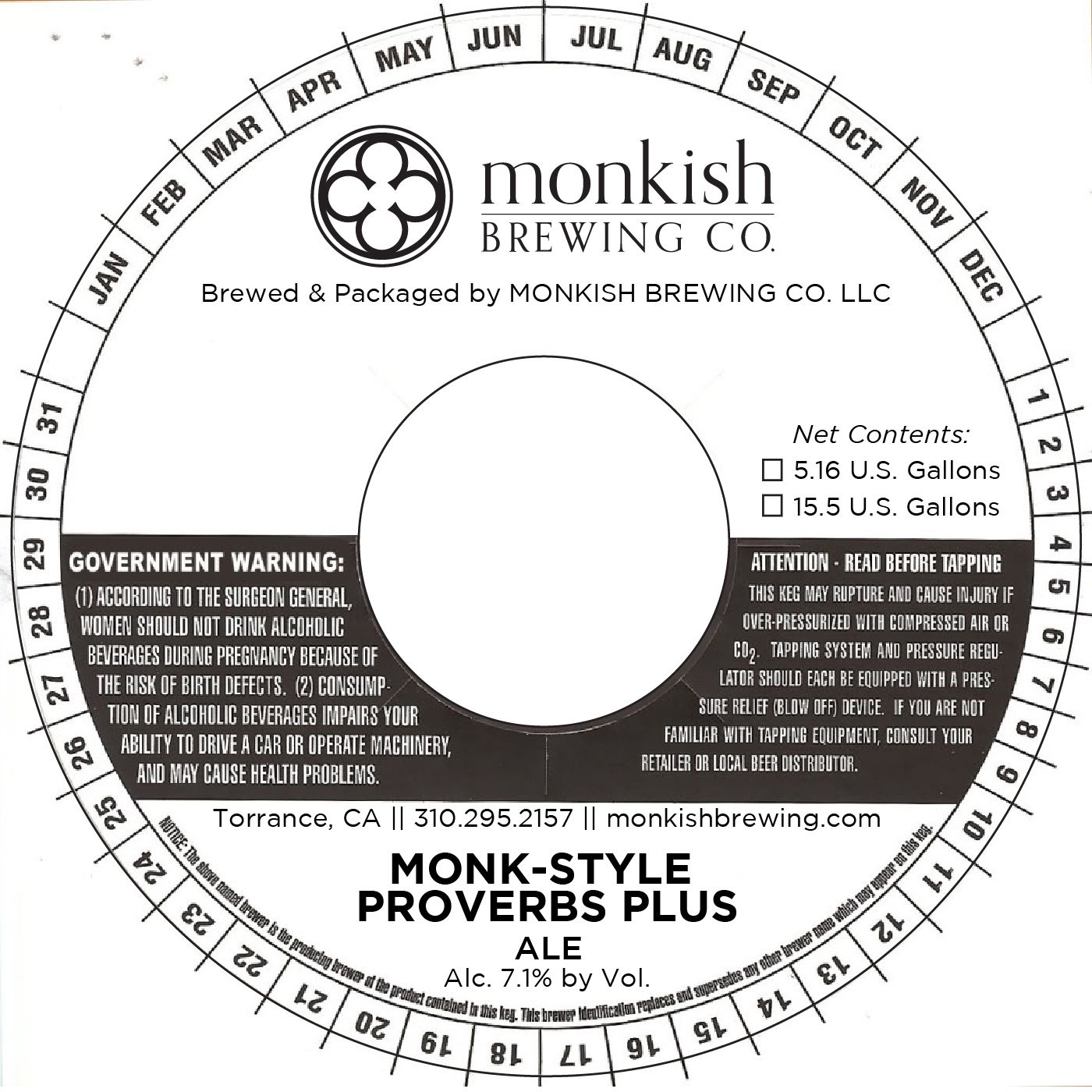Monk-Style Proverbs Plus label