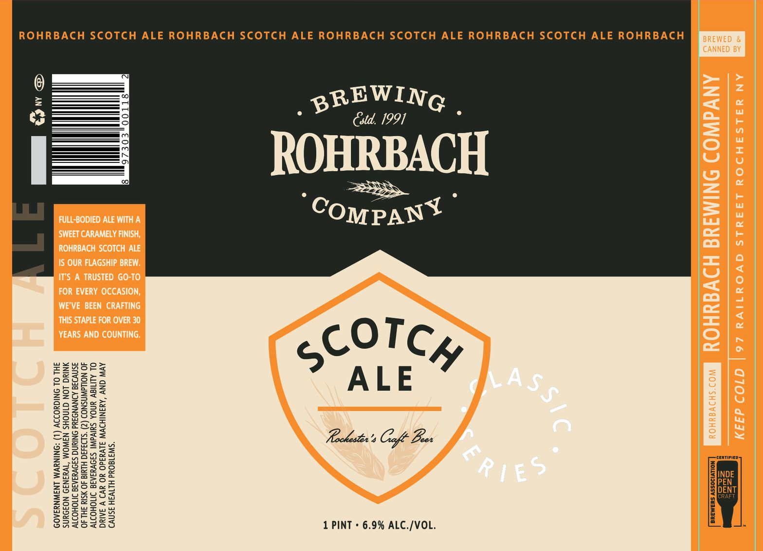 Scotch Ale label
