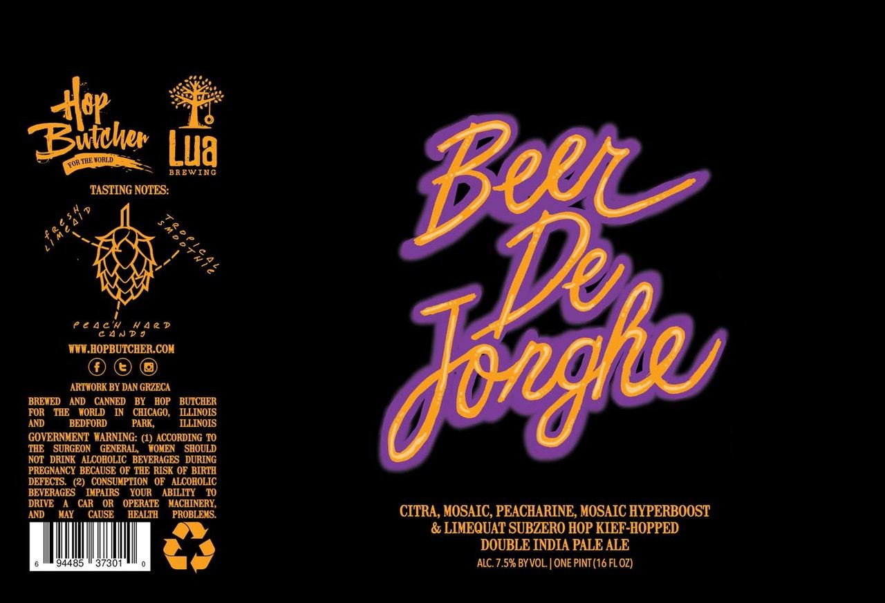 Beer DeJonghe label