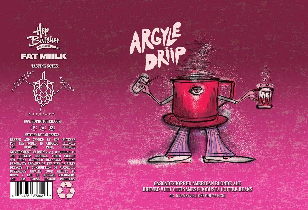 Argyle Driip label