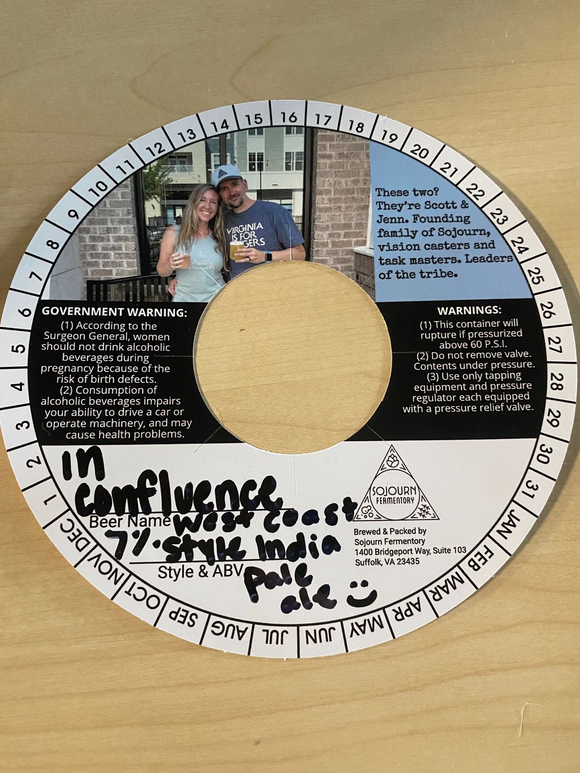 In Confluence label