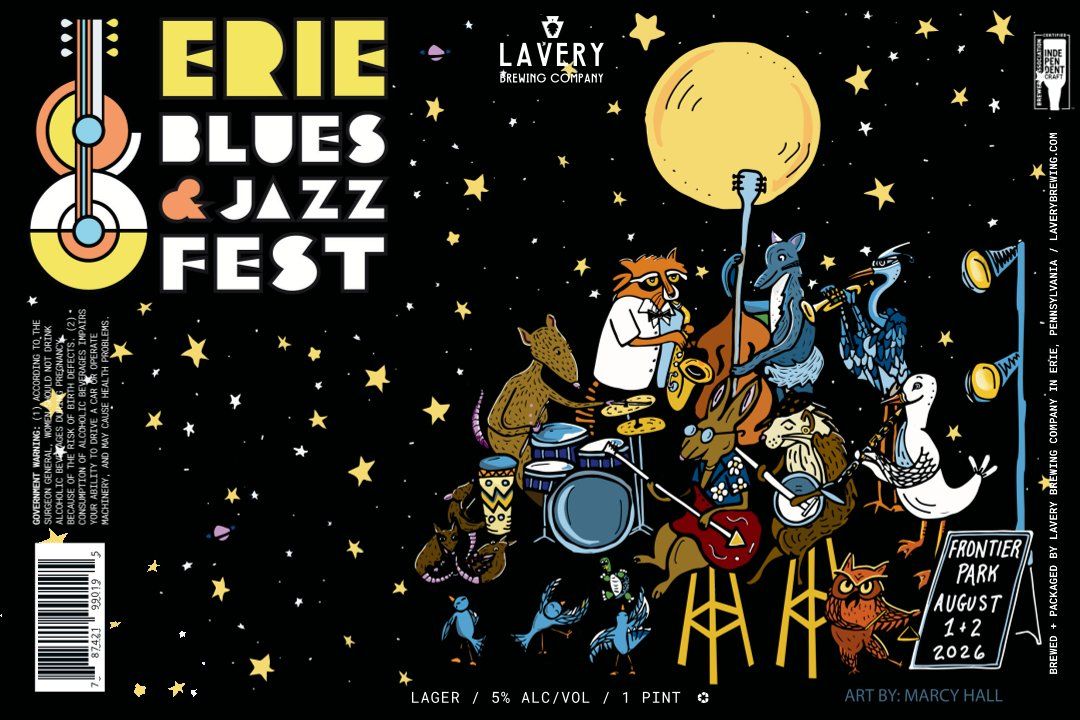 Erie Blues & Jazz Fest label