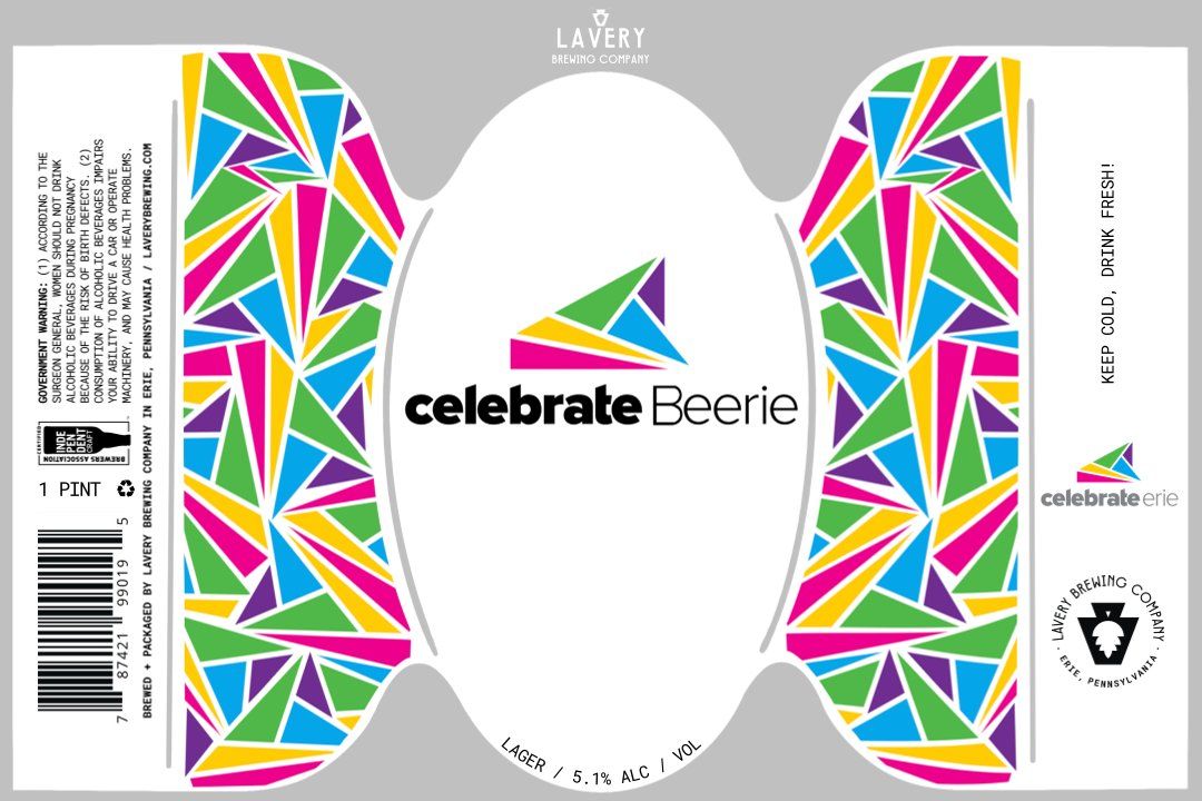 Celebrate Beerie label