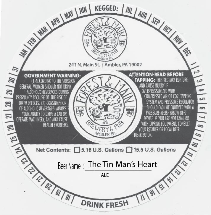 The Tin Man's Heart label