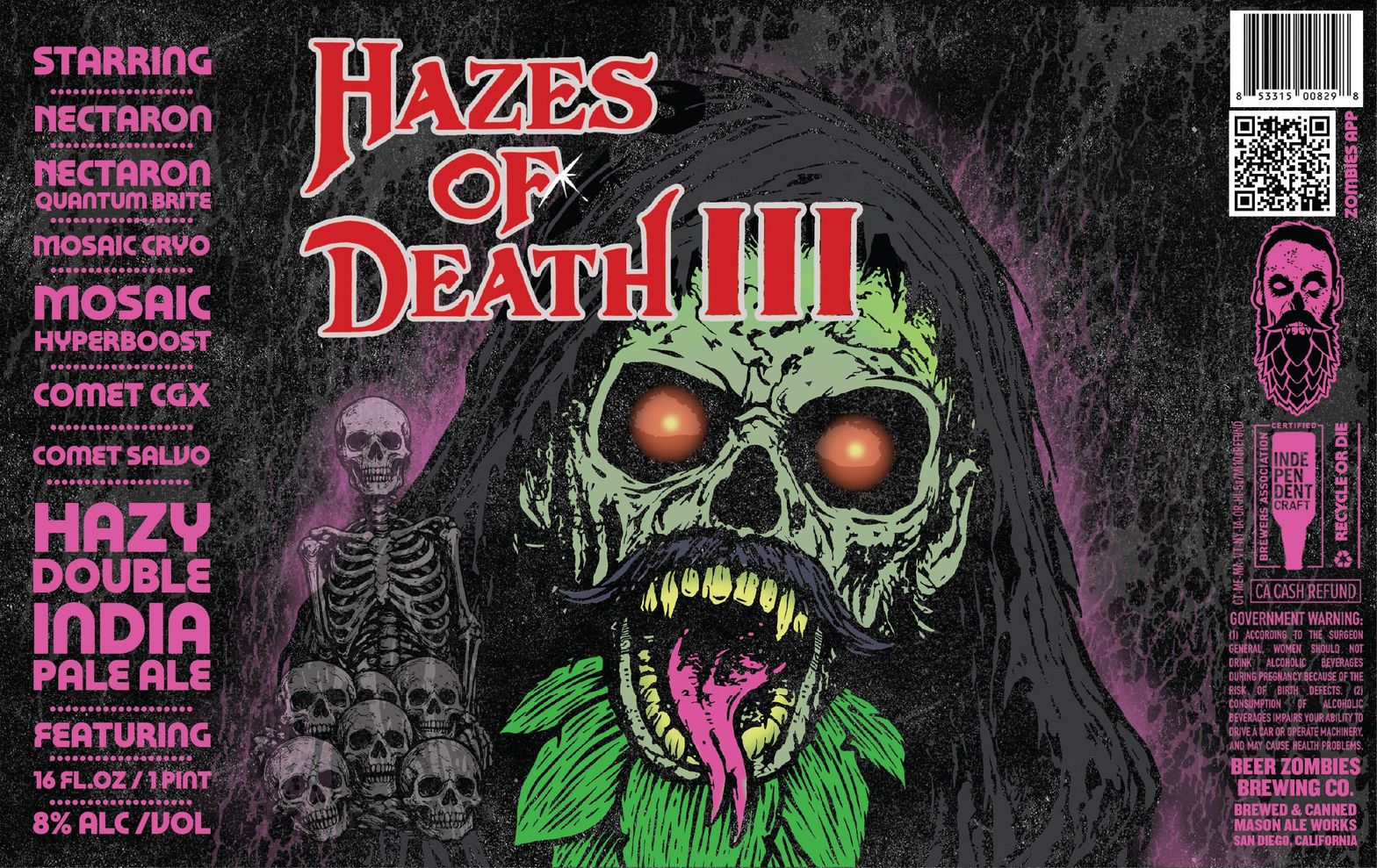 Hazes of Death III label