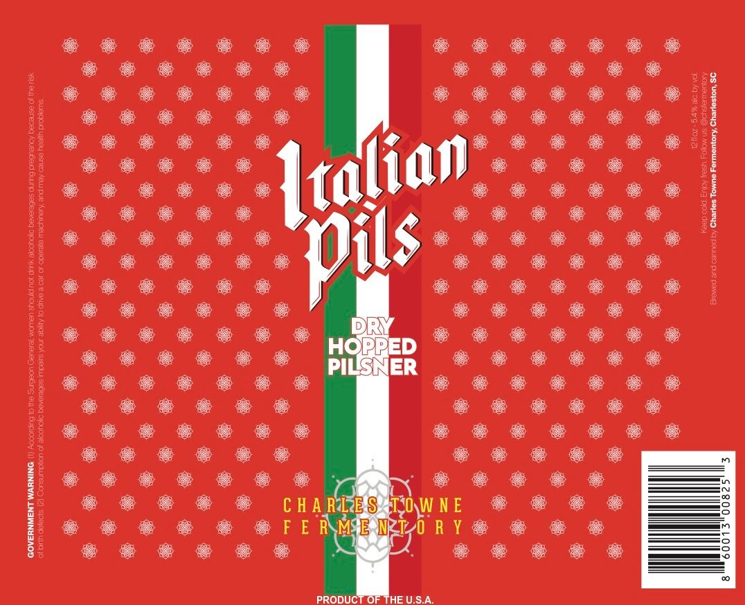 Italian Pils label