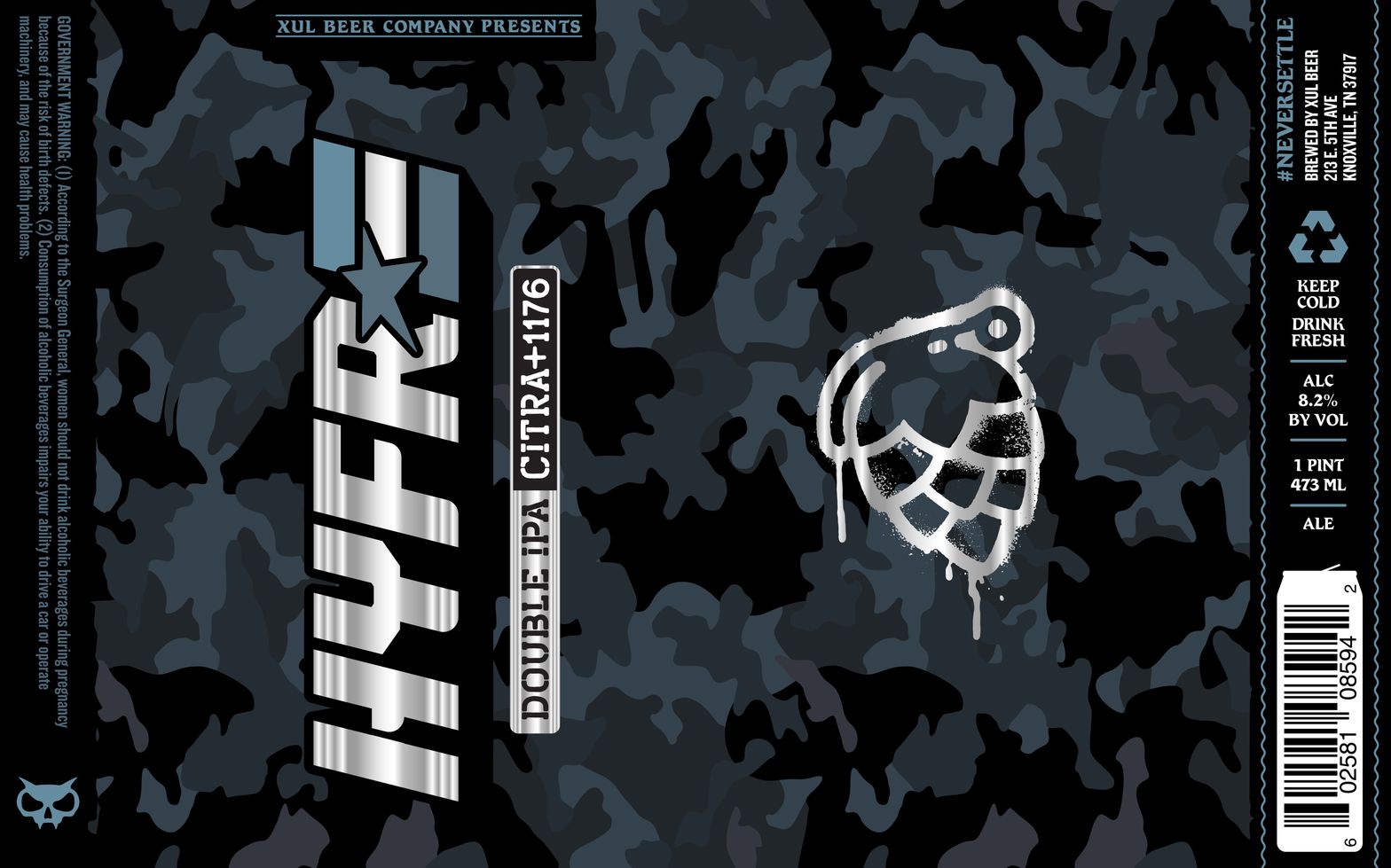 Hyfr 1176 label