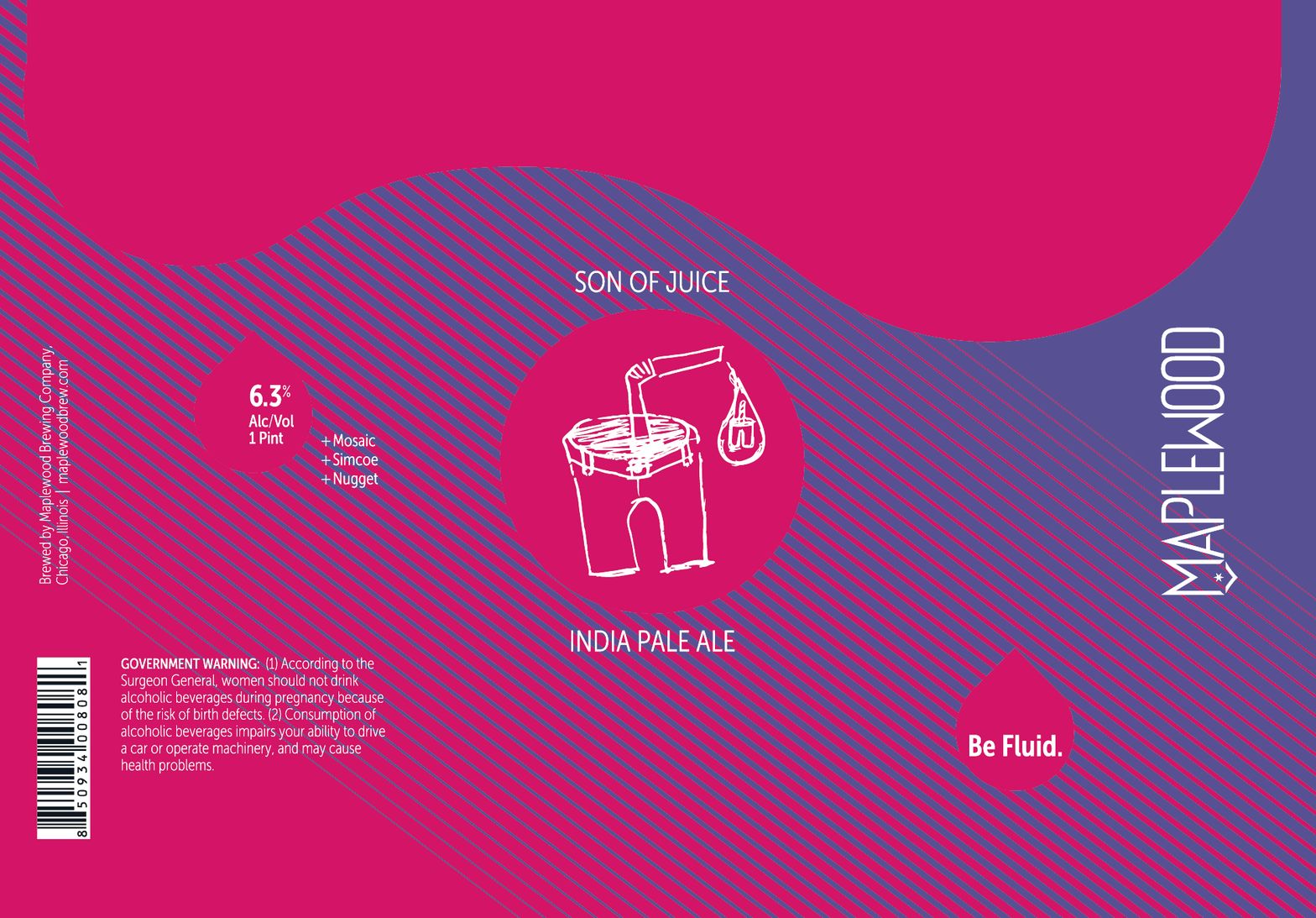 Son of Juice label