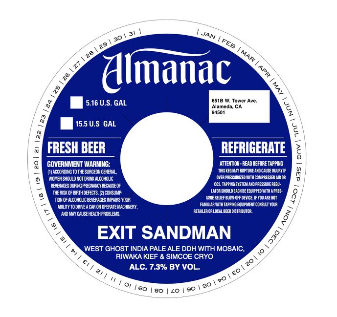 Exit Sandman label
