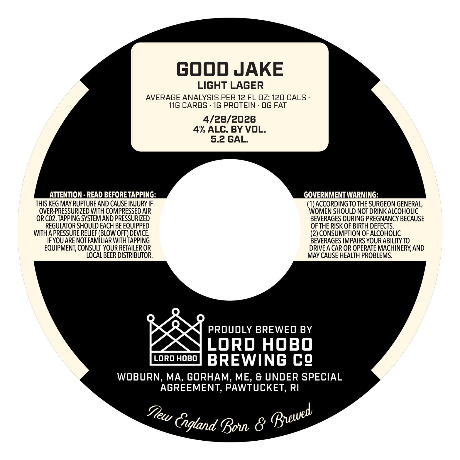 Good Jake label