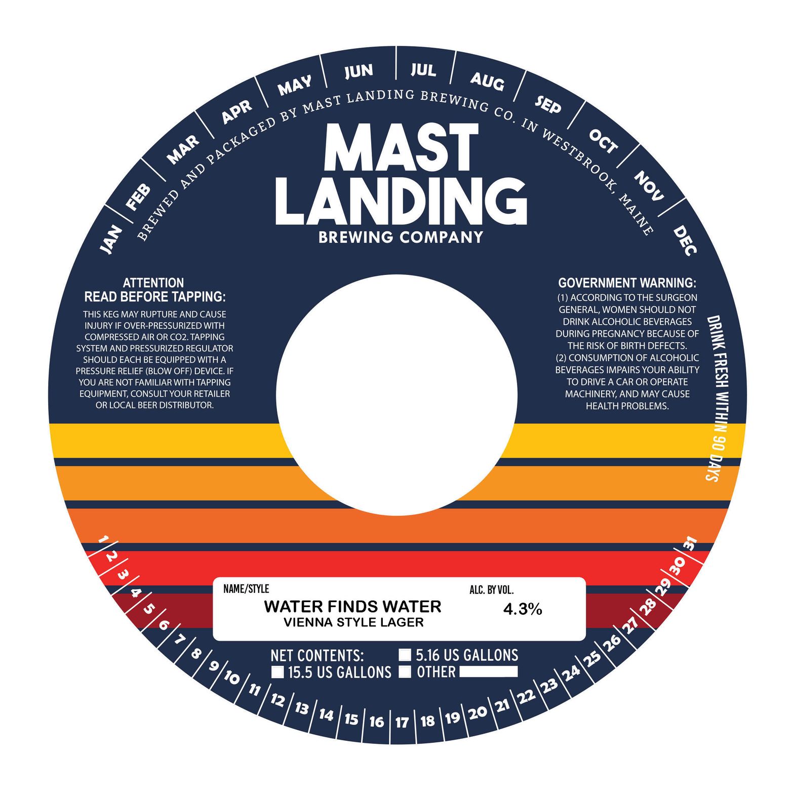 Water Finds Water label