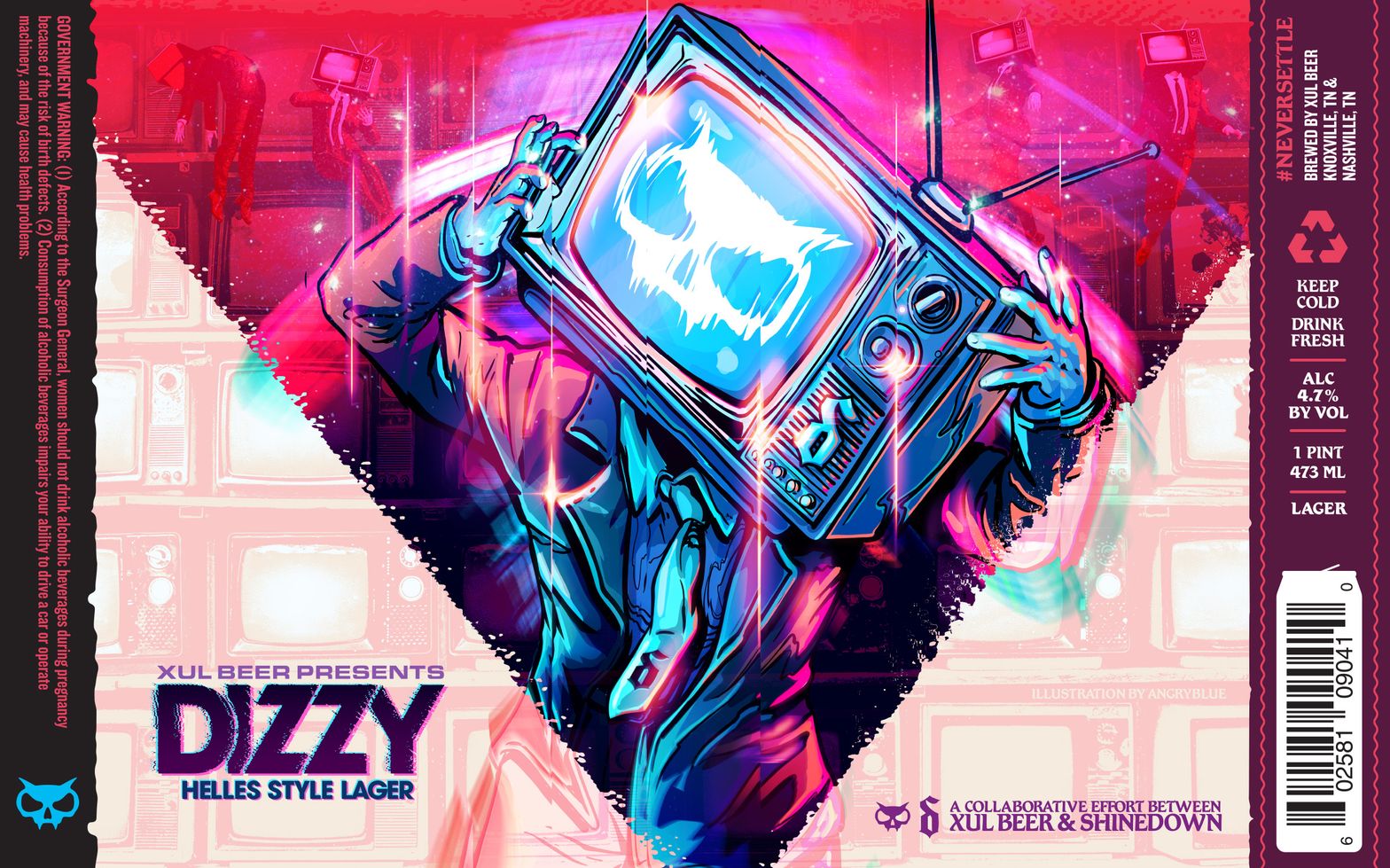 Dizzy label
