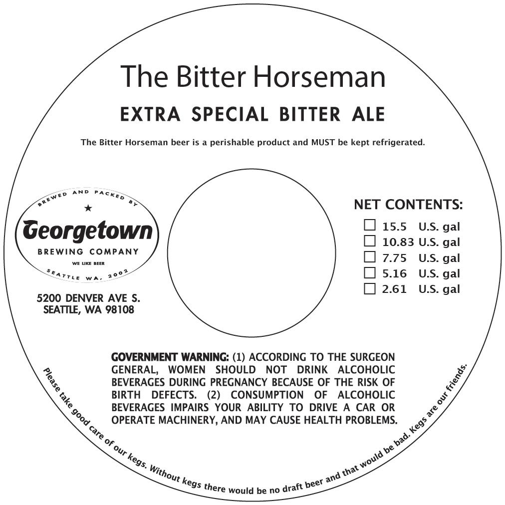 The Bitter Horseman label