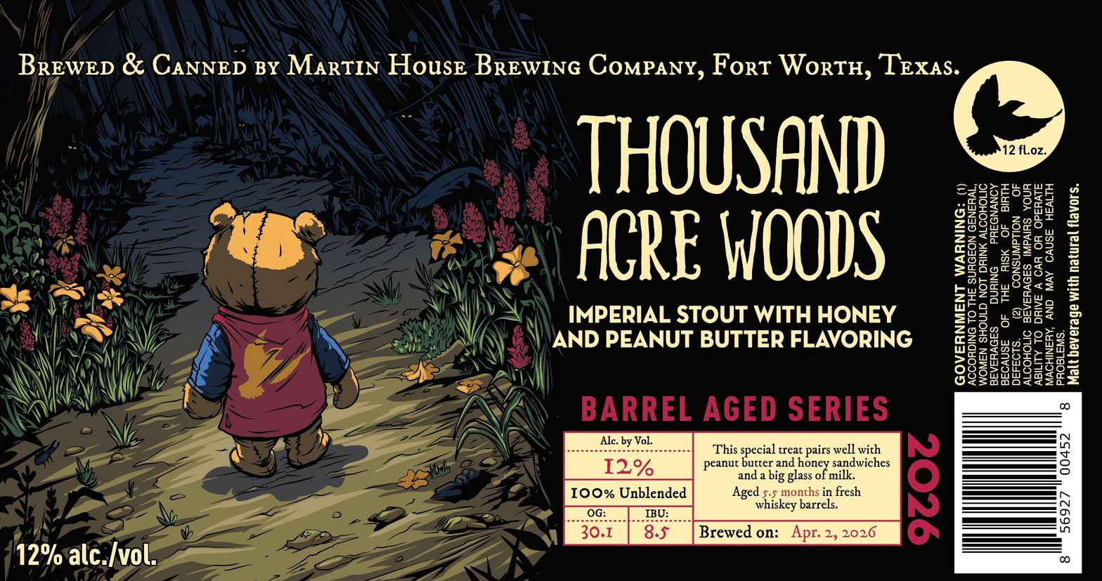 Thousand Acre Woods label
