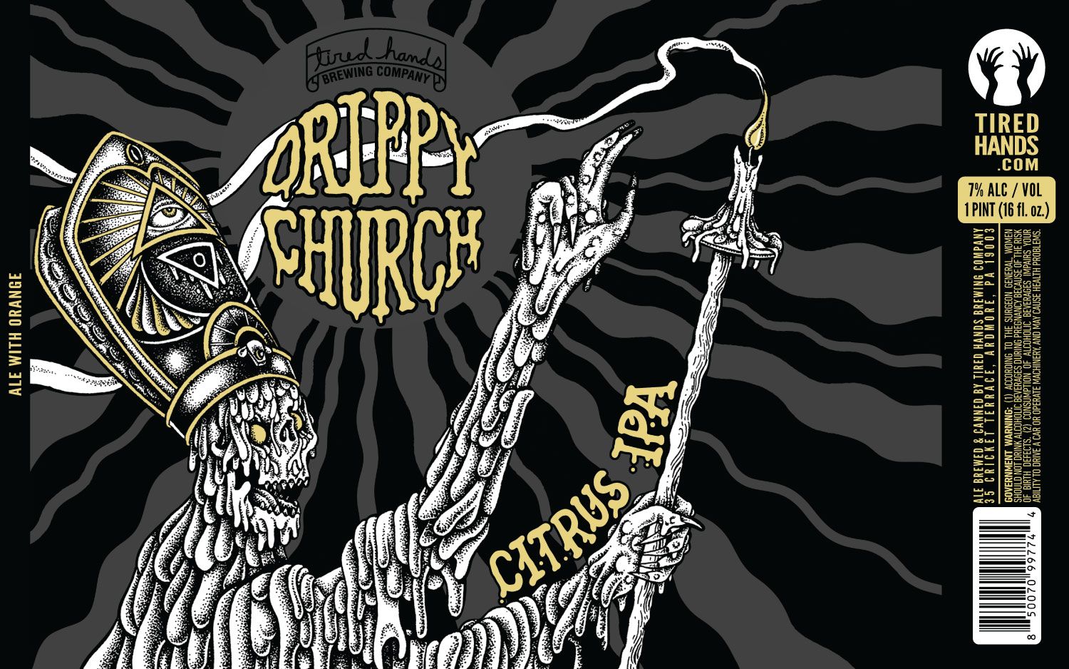 Drippy Church label