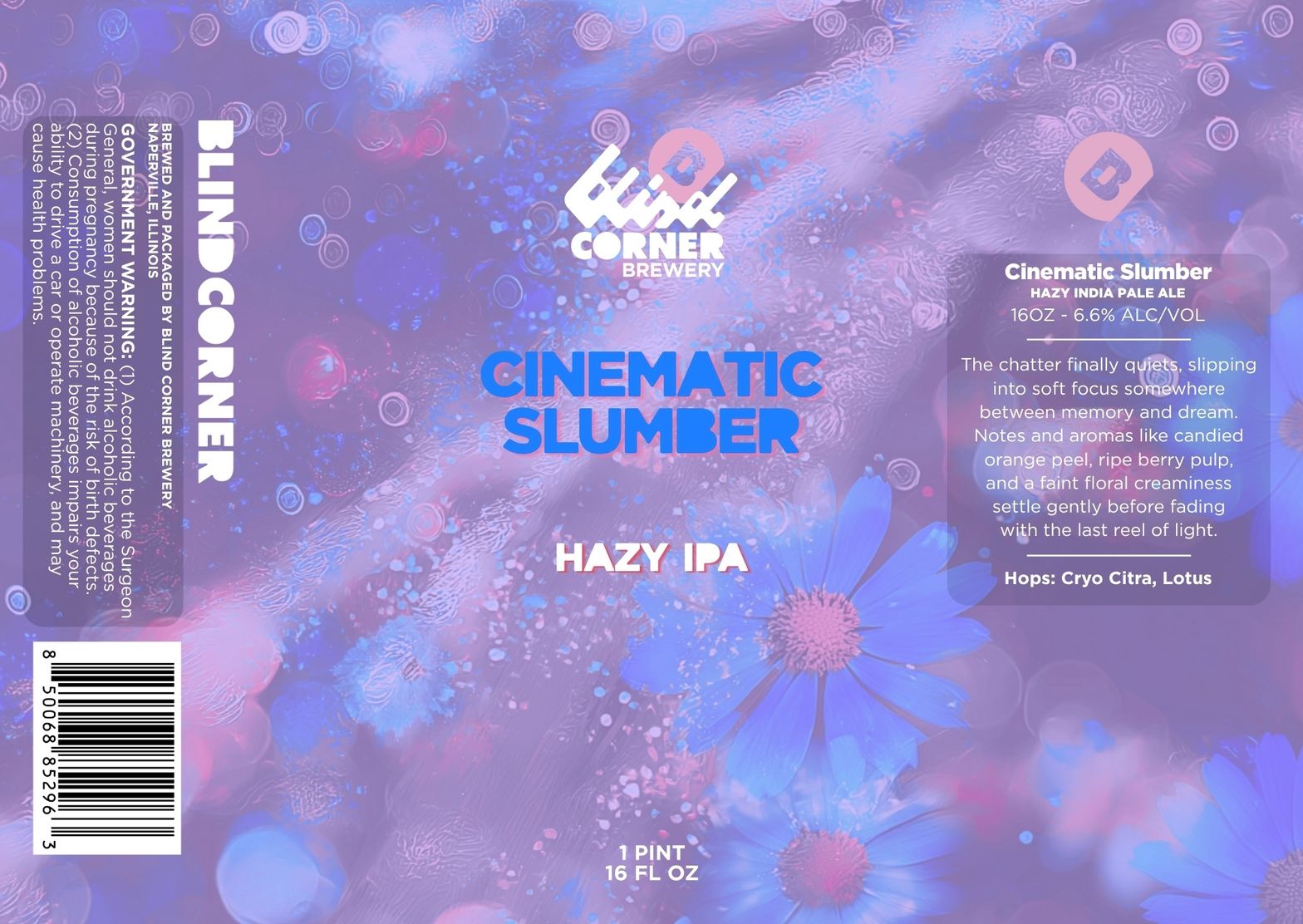 Cinematic Slumber label