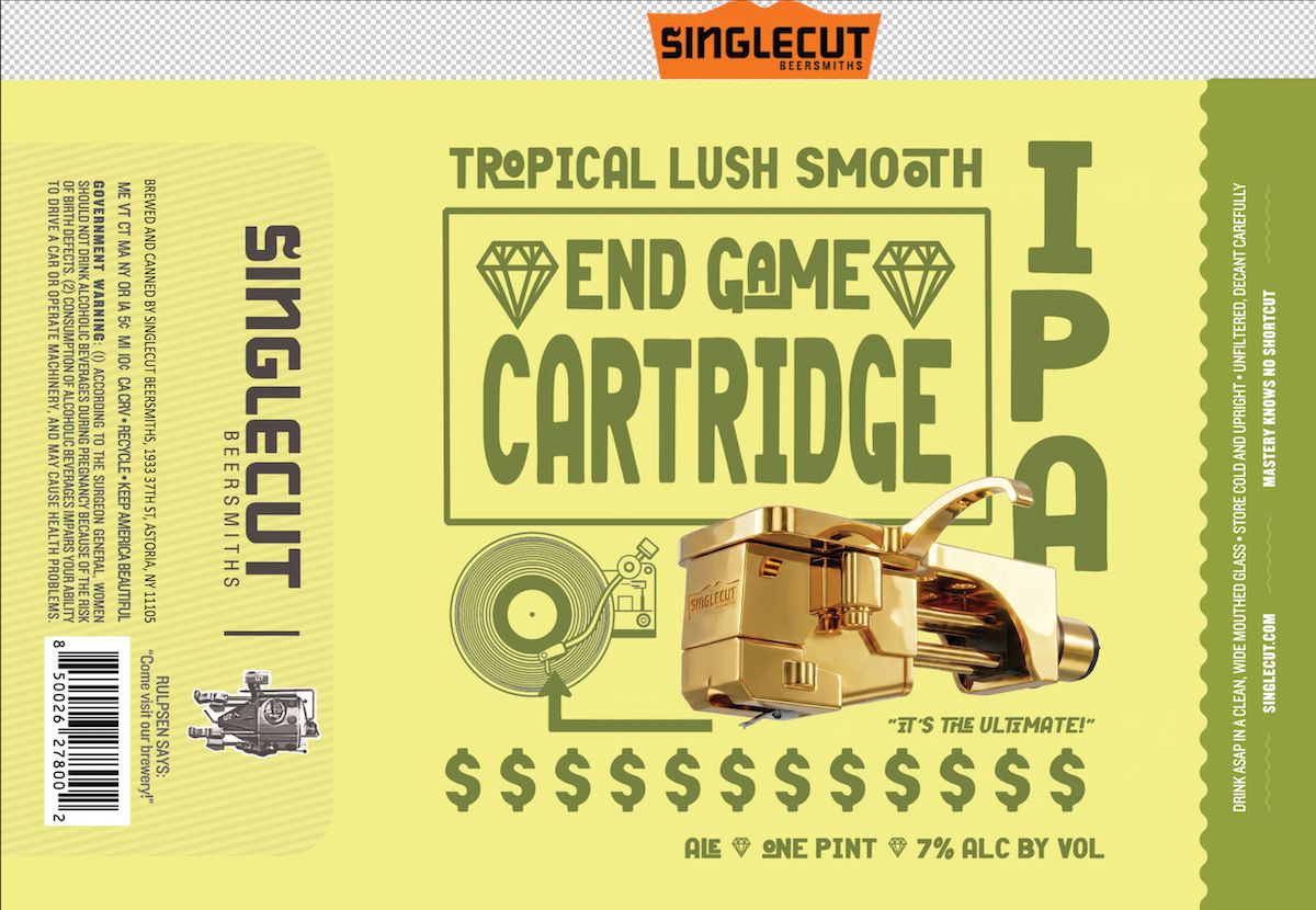 End Game Cartridge label