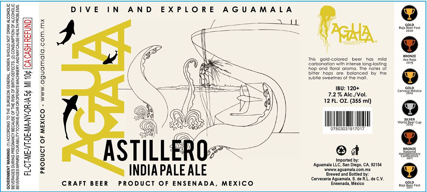 Astillero label