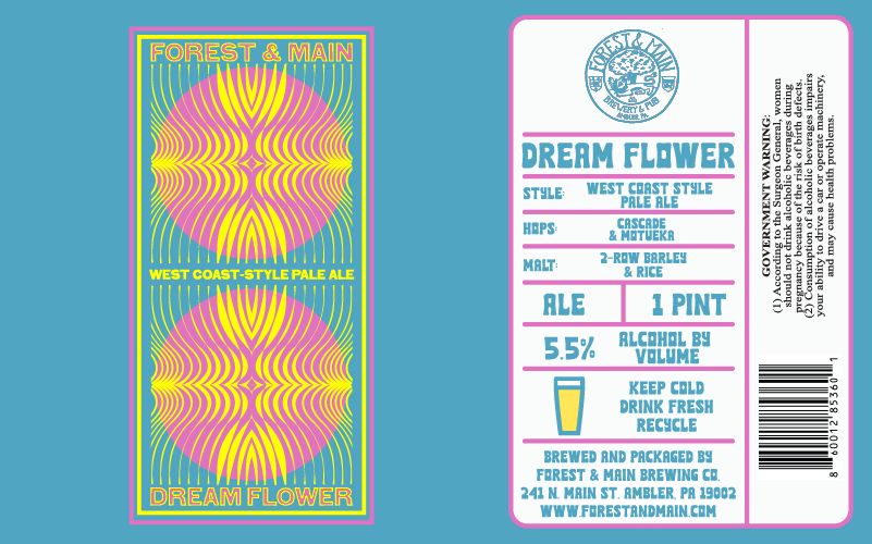 Dream Flower label