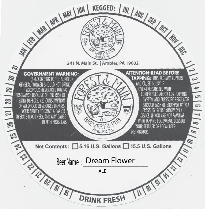 Dream Flower label