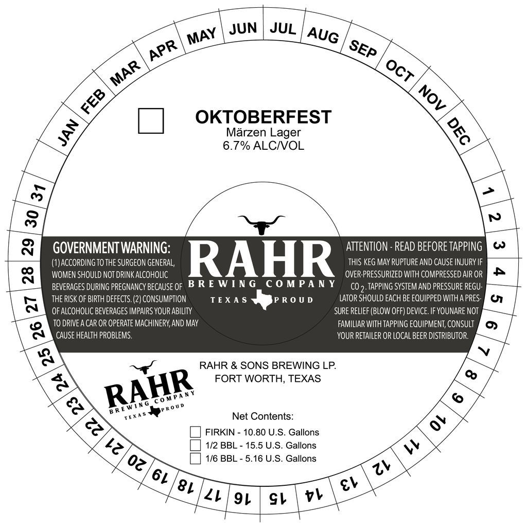 Oktoberfest label