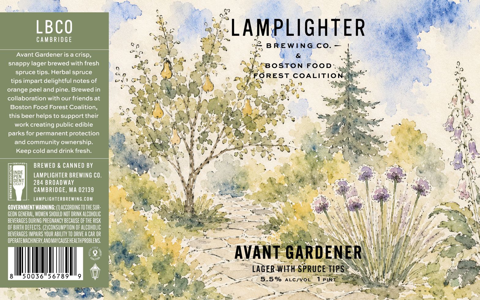 Avant Gardener label