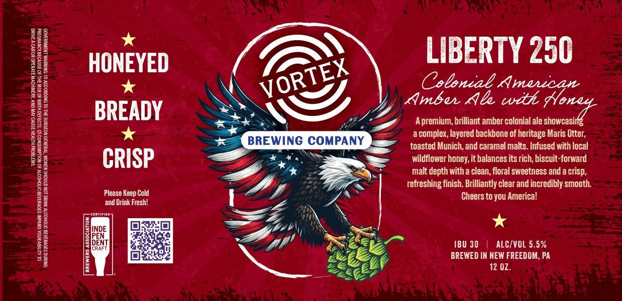 Liberty 250 label