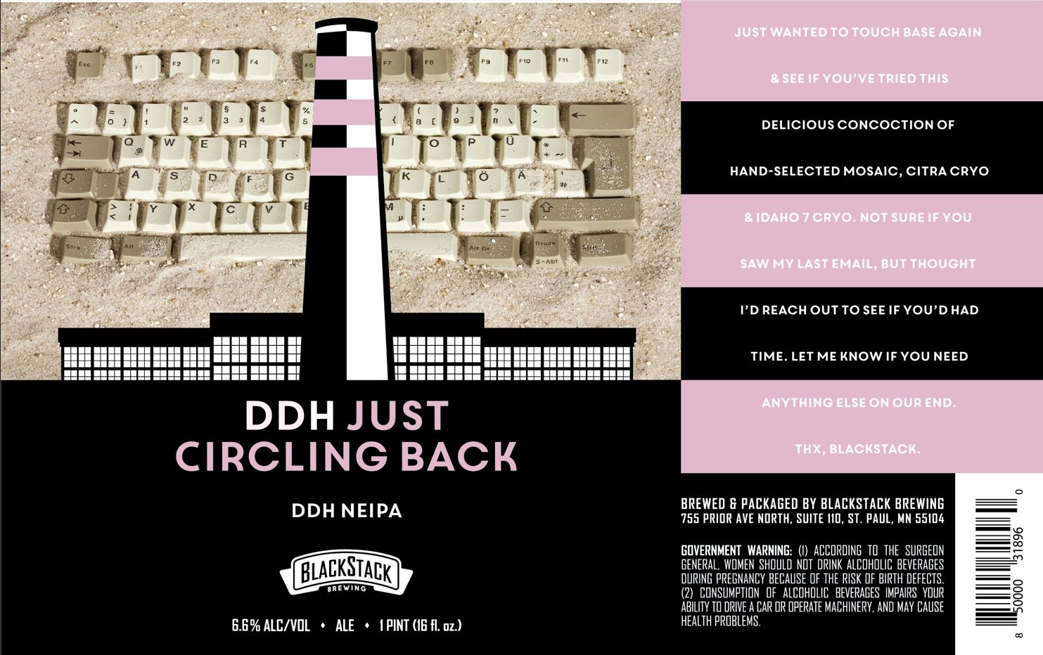 DDH Just Circling Back label
