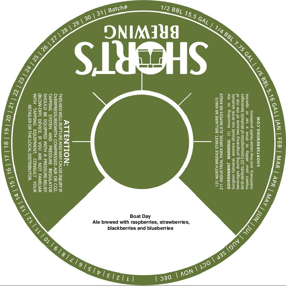 Boat Day label