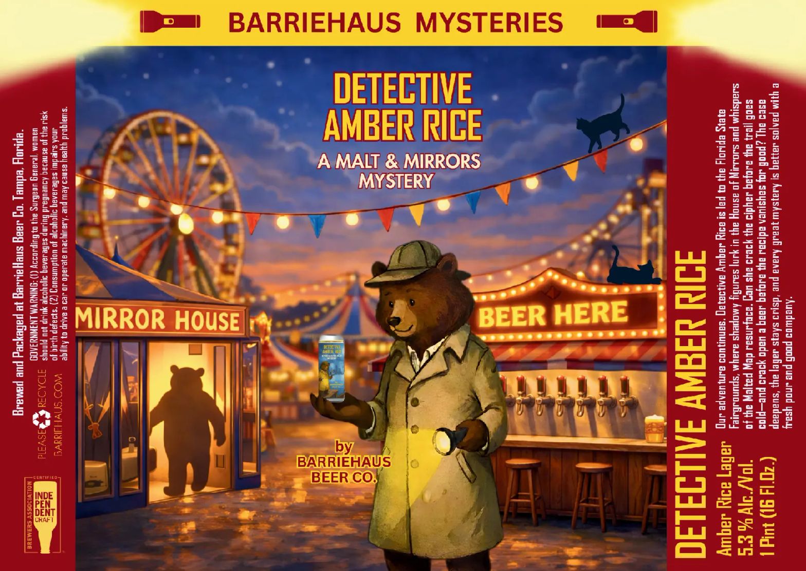 Detective Amber Rice label