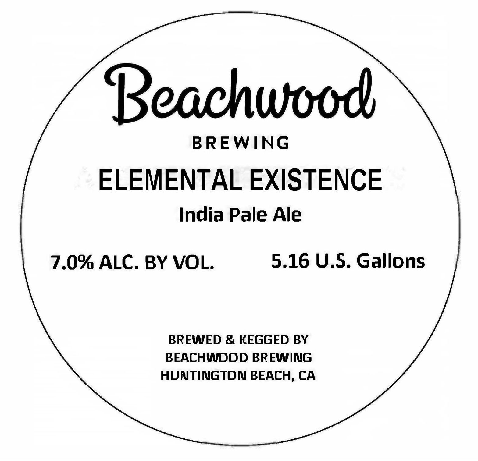 Elemental Existence label