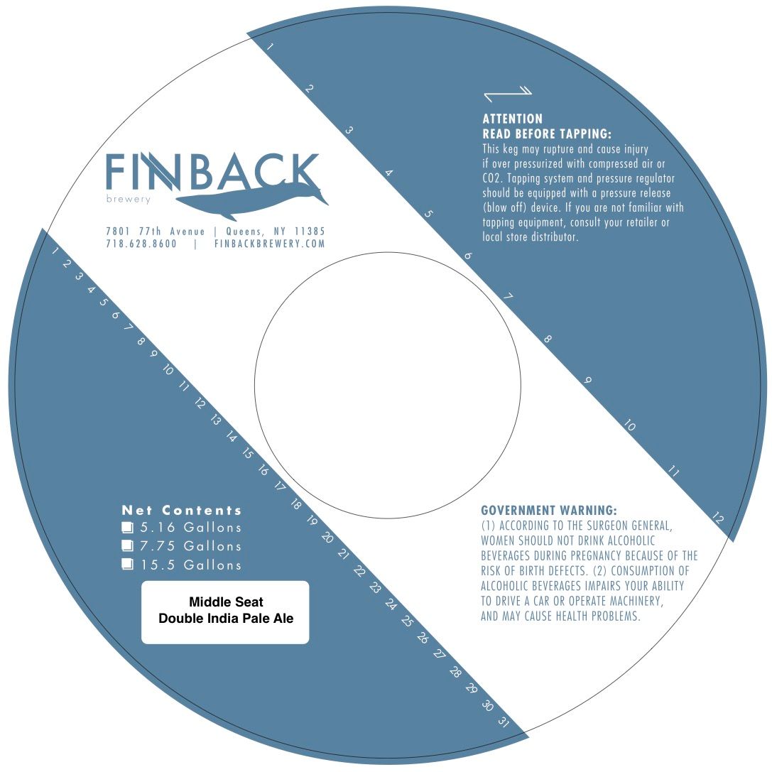 Middle Seat label