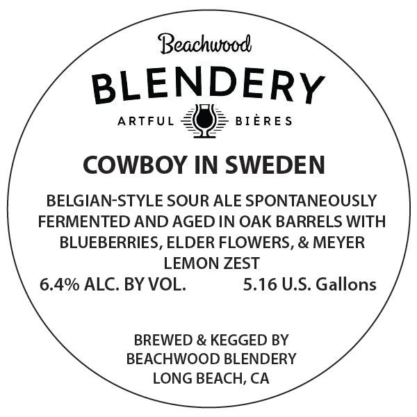 Cowboy In Sweden label