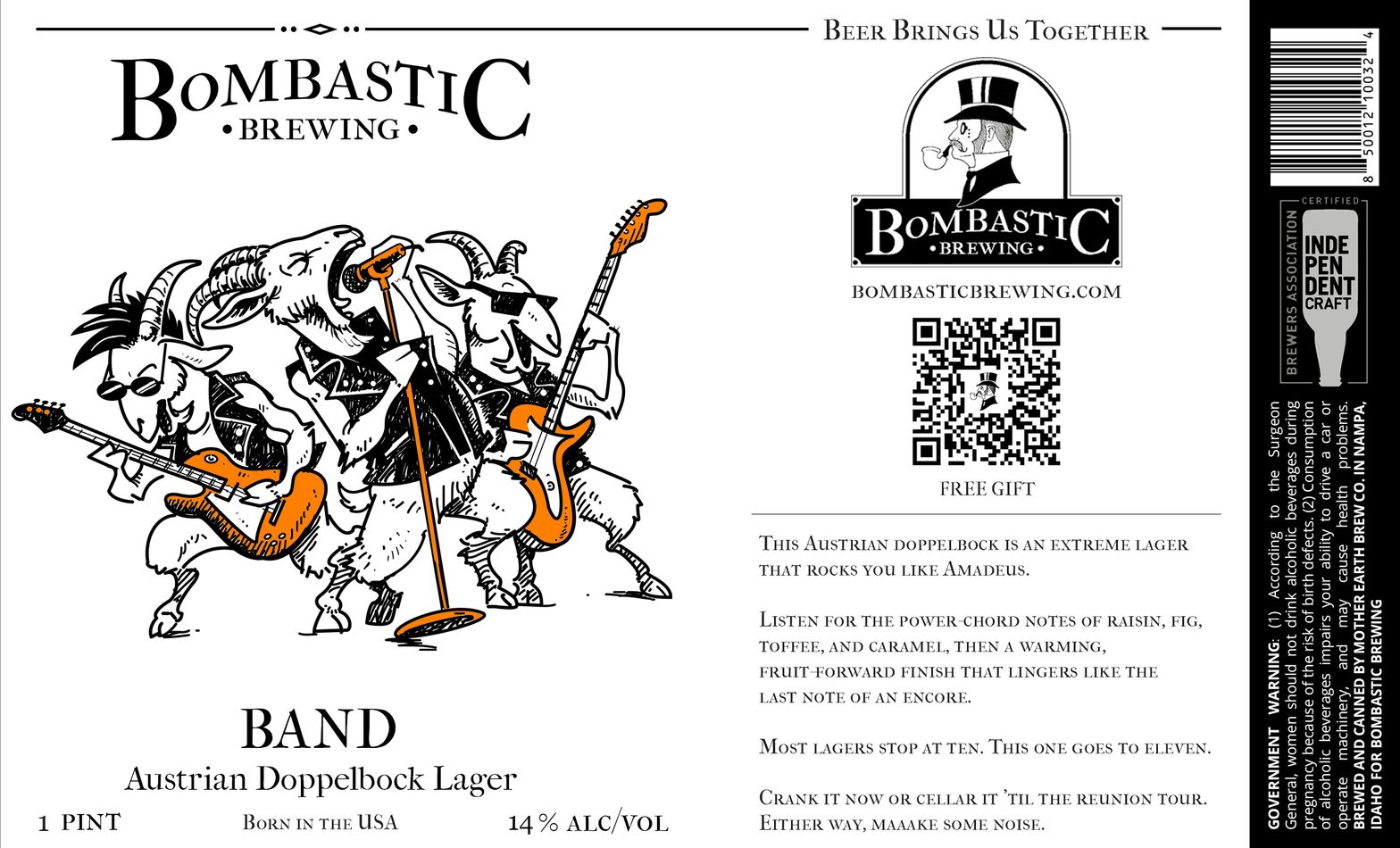 Band label