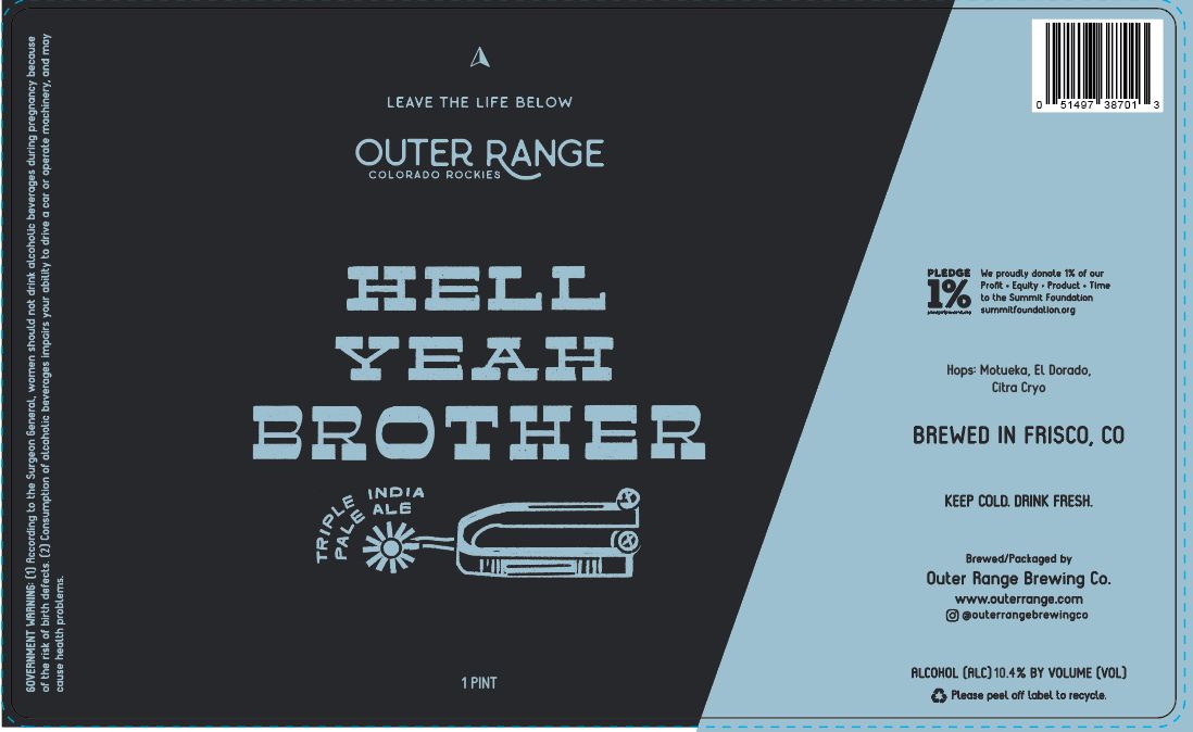 Hell Yeah Brother label