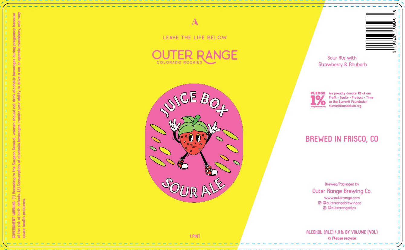 Juice Box Sour Ale label