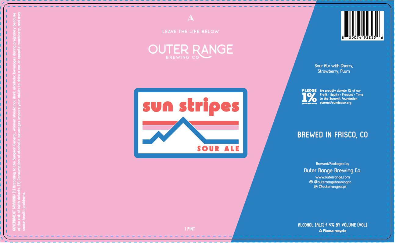 Sun Stripes label
