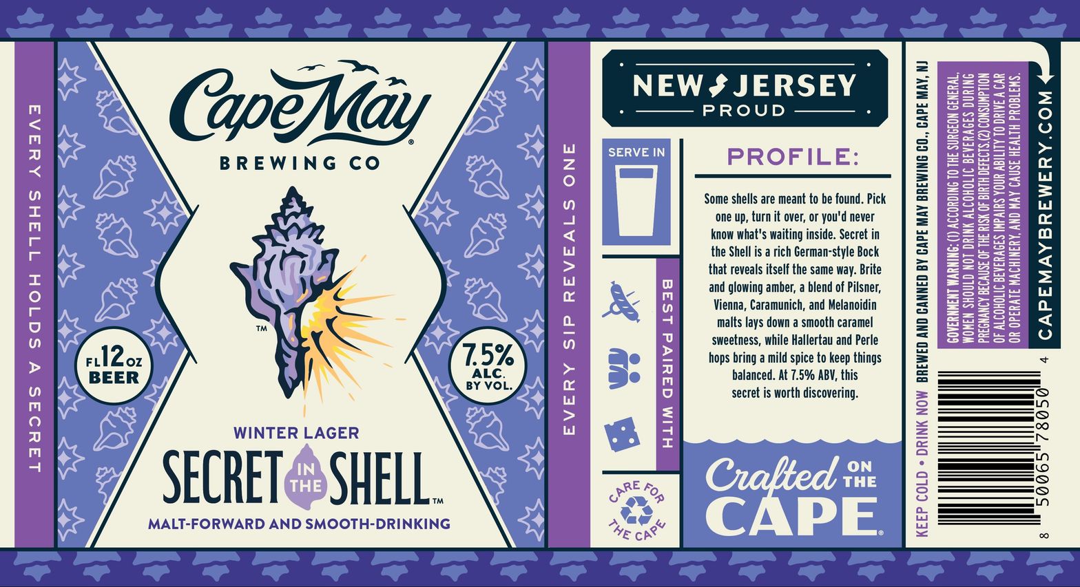 Secret In The Shell label