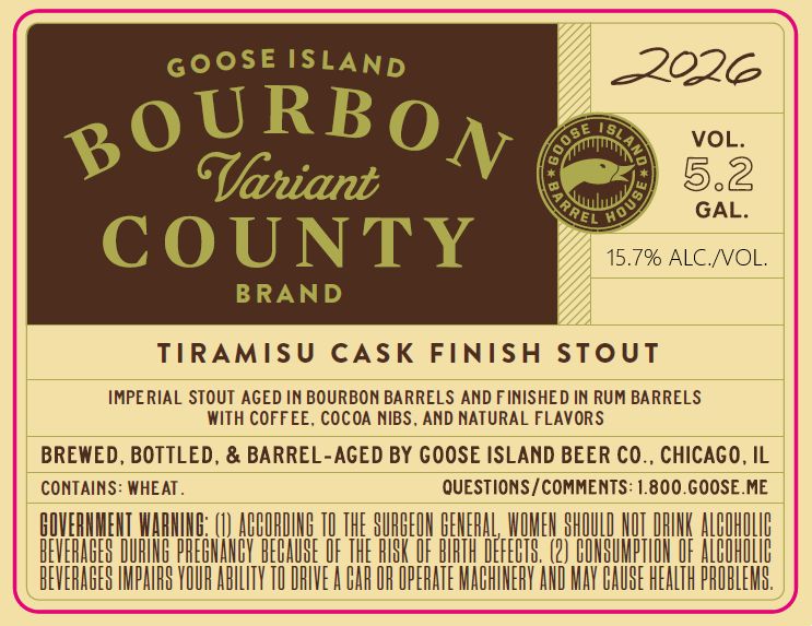 Bourbon County Brand Tiramisu Cask Finish Stout label