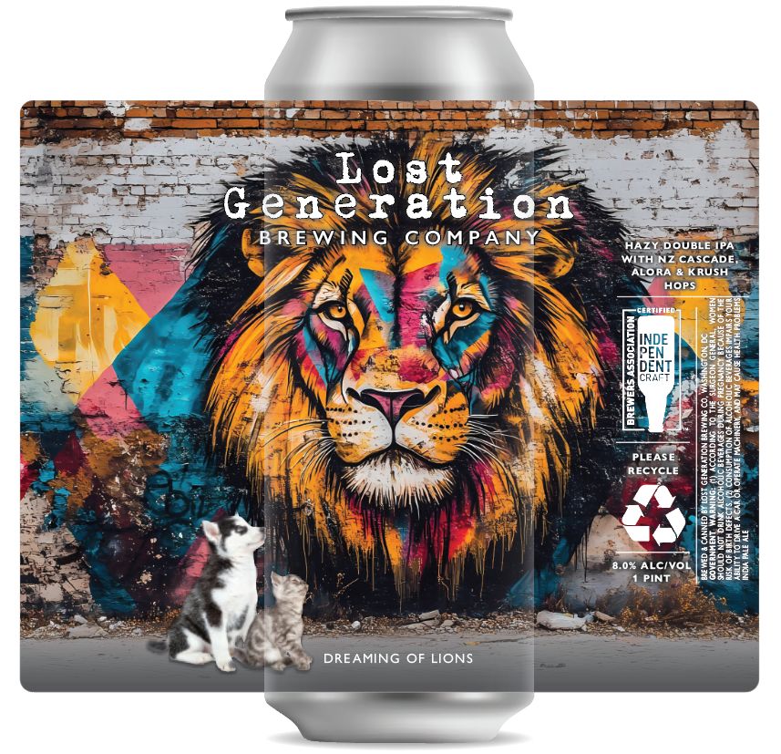 Dreaming of Lions label