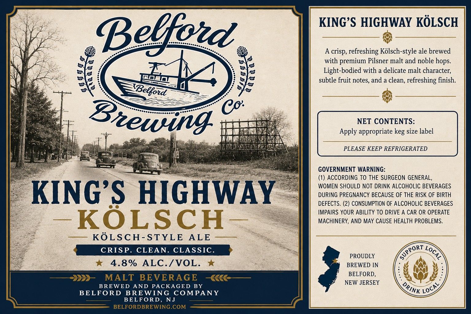 King's Highway Kölsch label